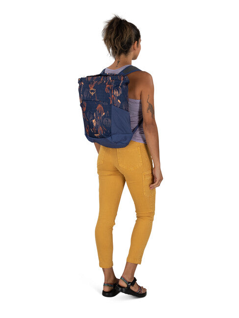 OSPREY DAYLITE TOTE PACK gradski ruksak, wild blossom print/alkaline
