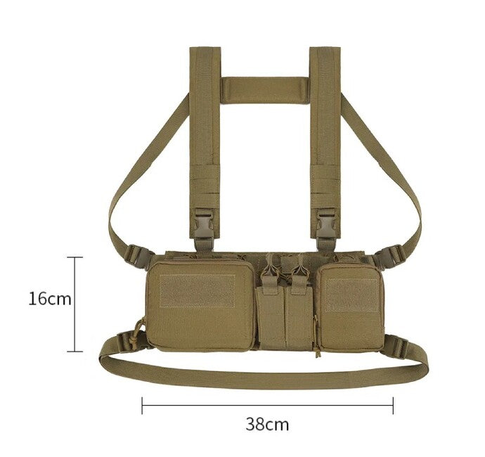 DRAGOWA Recon taktički chest rig Tactical, coyote