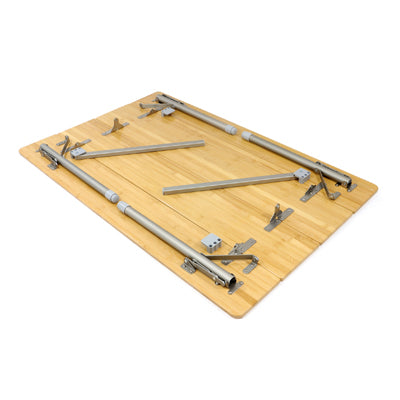 BasicNature Bamboo sklopivi stol 100 x 65 cm