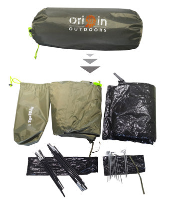 Origin Outdoors Hyggelig šator za jednu osobu