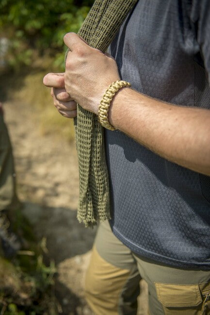 Helikon-Tex Paracord narukvica za preživljavanje, Black