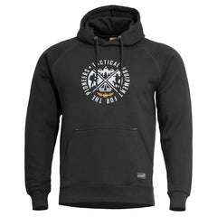 Pentagon Phaeton Hood muški pulover s kapuljačom "Pioneers", black