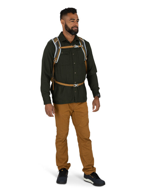 OSPREY NEBULA gradski ruksak, green tunnel/brindle brown