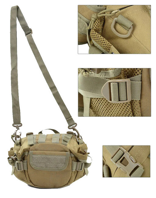DRAGOWA TACTICAL Sierra 7 pojasna torbica, jungle camo