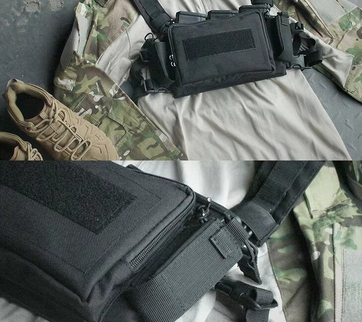 DRAGOWA Tactical Zero lagani taktički prsluk, CP black
