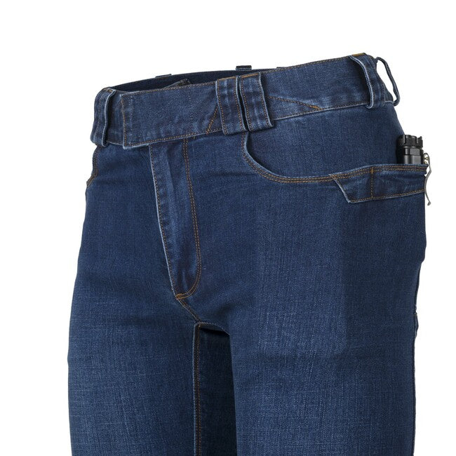Helikon-Tex COVERT hlače taktičke Denim Mid, Vintage Worn Blue