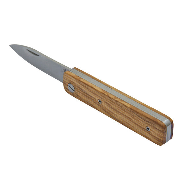 Baladeo ECO331 Papagayo džepni nož, oštrica 7,5 cm, čelik 420, ručka od maslinovog drva