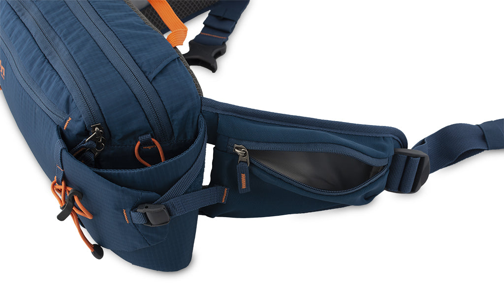 Pinguin Drift 5 pojasna torbica Nylon, 5 L, crna
