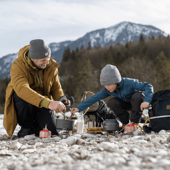 PRIMUS EasyFuel II plinsko kamping kuhalo Piezo