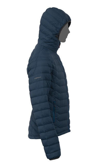 Pinguin Hill Hoody jakna, plava