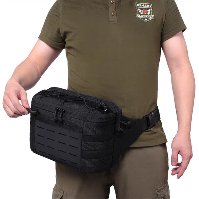 DRAGOWA Tactical Havoc multifunkcionalna taktička torba, crna