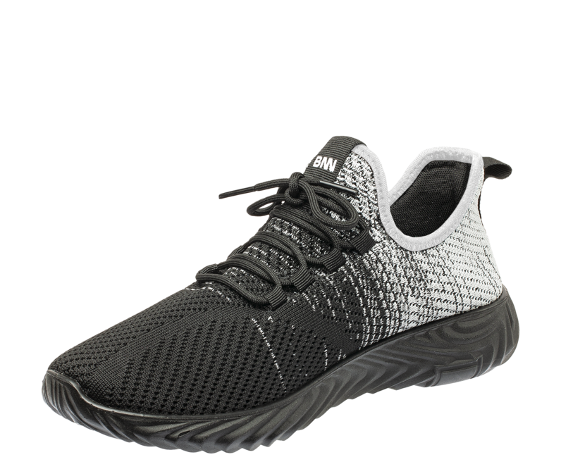 BENNON NEXO Low tenisice, crne/sive