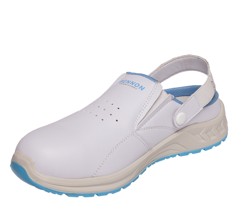 BENNON WHITE OB Slipper radne cipele