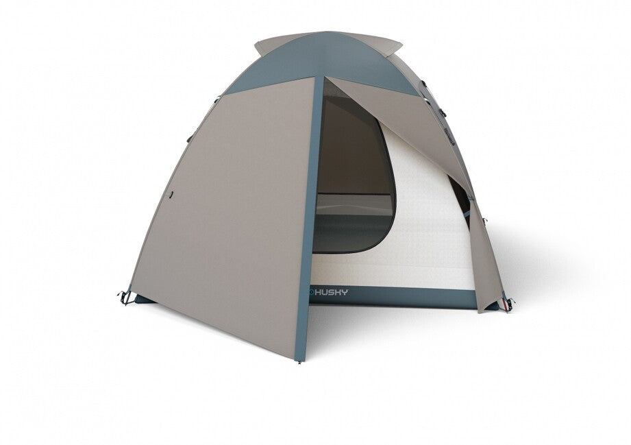 Husky Boyard 4 Classic obiteljski šator za 4 osobe, light grey