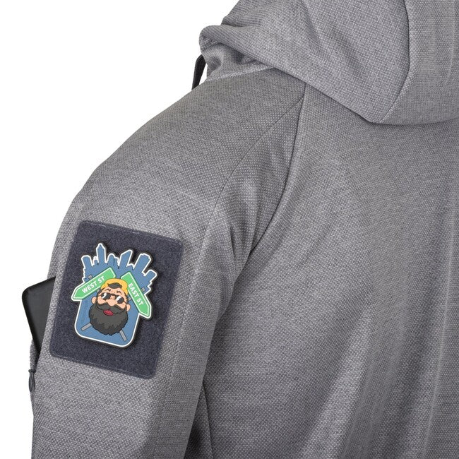 Helikon-Tex URBAN TACTICAL HOODIE pulover (FullZip), crni