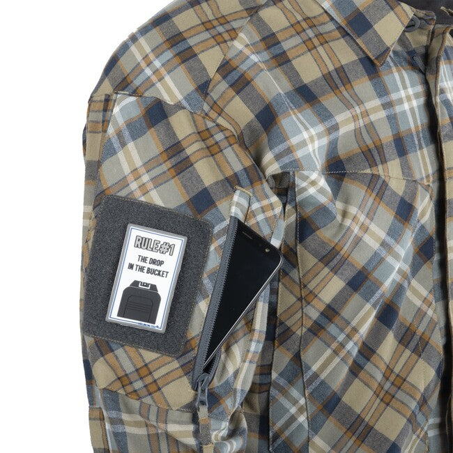 Helikon-Tex MBDU flanelska košulja, plava karirana