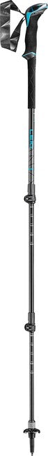 LEKI Makalu Lite AS treking palice, crna-tamni antracit-petrol, 100 - 135 cm