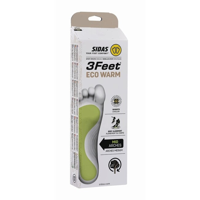 Sidas 3Feet Eco Warm Mid ulošci s potporom