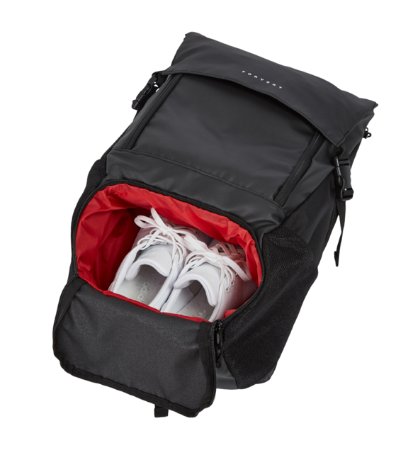 Forvert Linus Cross ruksak 30L, crni/crni