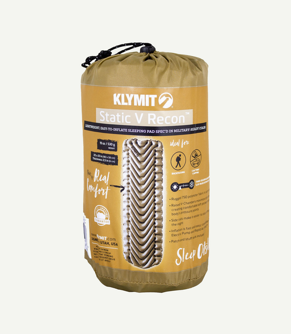 Klymit Static V podloga za spavanje, recon