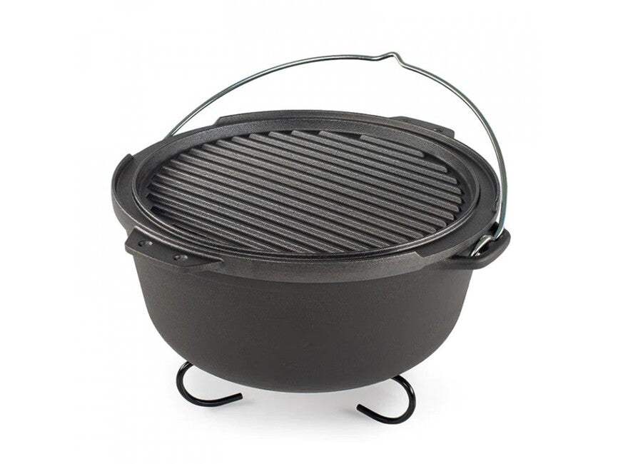 GSI Outdoors Guidecast Griddle dvostrana rešetka od lijevanog željeza 260 mm