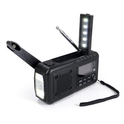 Origin Outdoors Crank Multi radio DAB+ 4000 mAh, crni