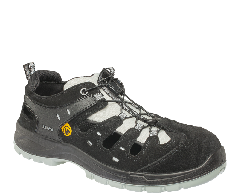 BENNON BOMBIS LITE radne sandale S1P ESD NM, sive
