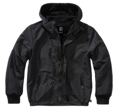 Brandit Windbreaker Frontzip dječja jakna, crna