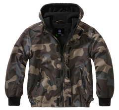Brandit Windbreaker Frontzip dječja jakna, Darkcamo