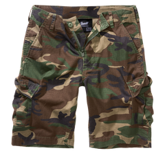 Brandit BDU Ripstop kratke hlače dječje, woodland