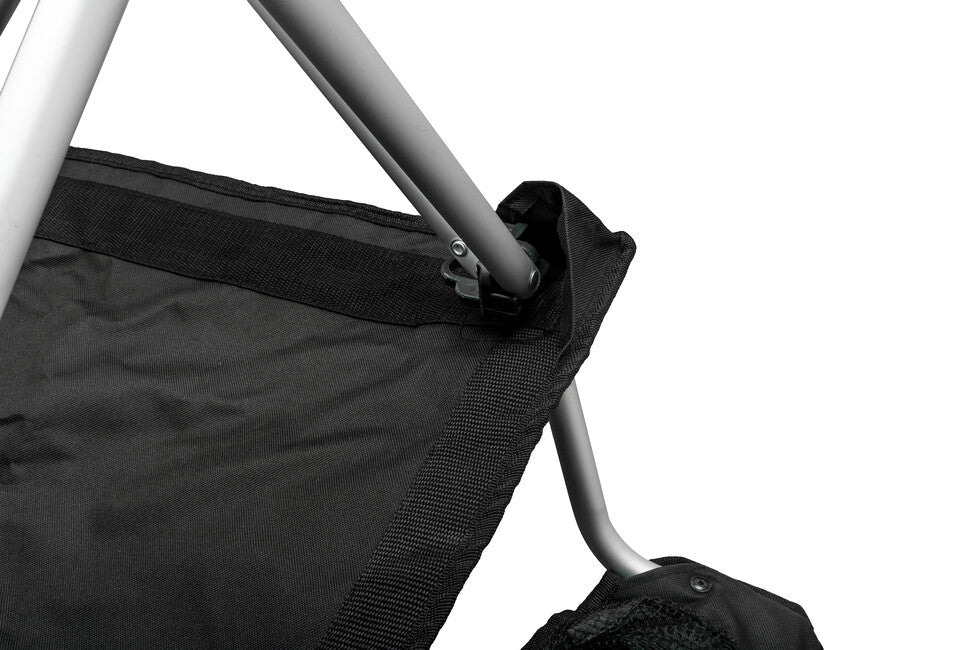 BasicNature Comfort putna stolica, crna