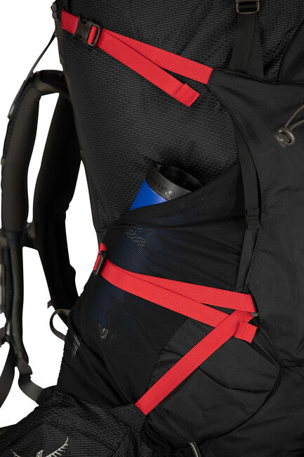 OSPREY AETHER PLUS 100 turistički ruksak, crni