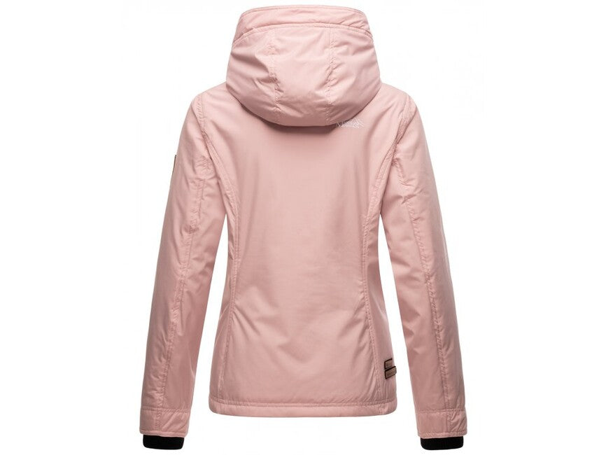 Marikoo BROMBEERE ženska prijelazna jakna s kapuljačom, Powder rose