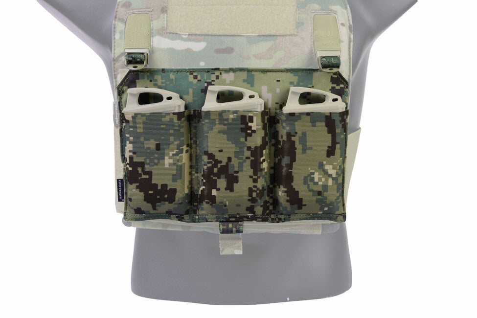 Emersongear Panel na tri okvira M4 taktički na prsluk 500D, crni