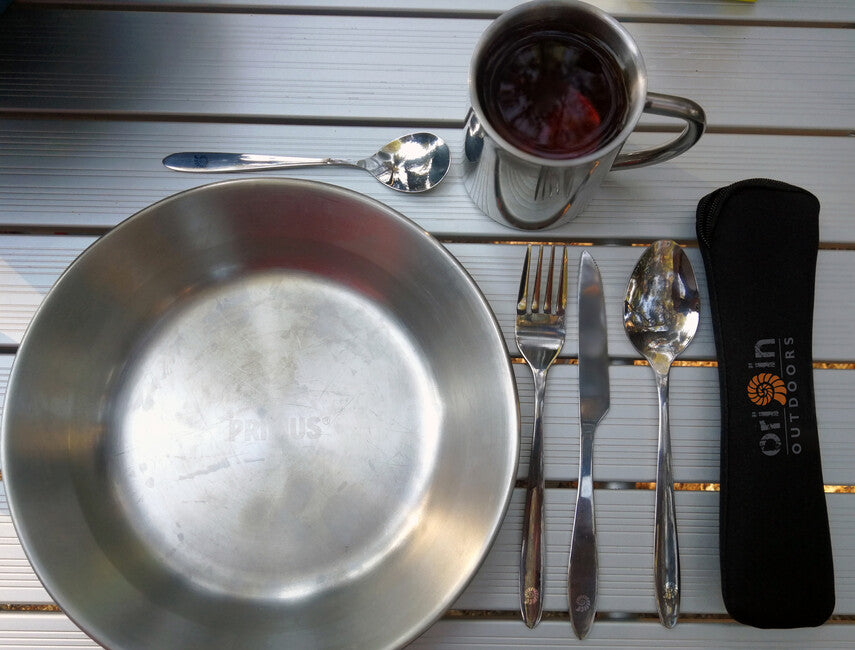 Origin Outdoors Dinner set pribora Biwak