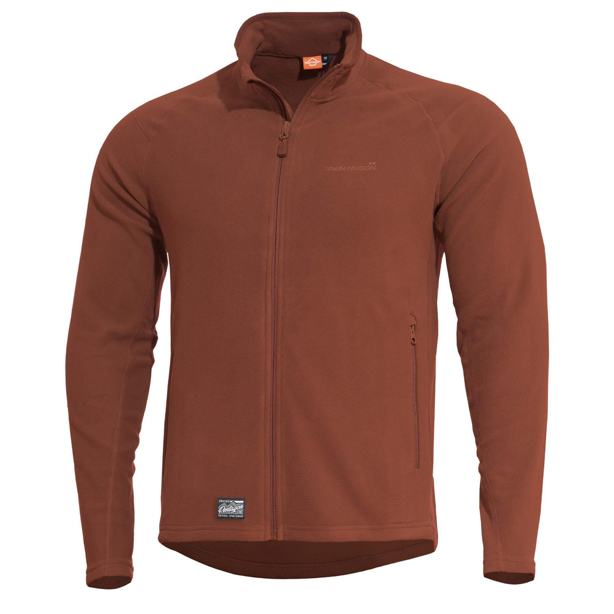 Pentagon Arkos flis jakna muška, maroon red