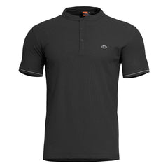 Pentagon Levantes Henley Stripes majica, crna
