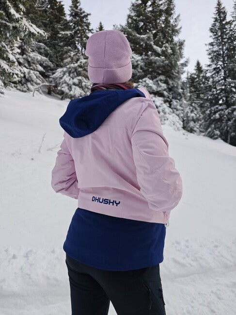 HUSKY Gambi skijaška jakna ženska, ružičasta/plava