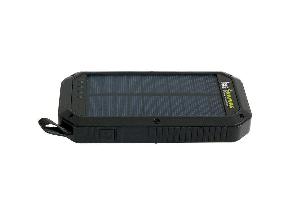 BasicNature powerbank 8K sa solarnim punjenjem i LED svjetiljkom, 8