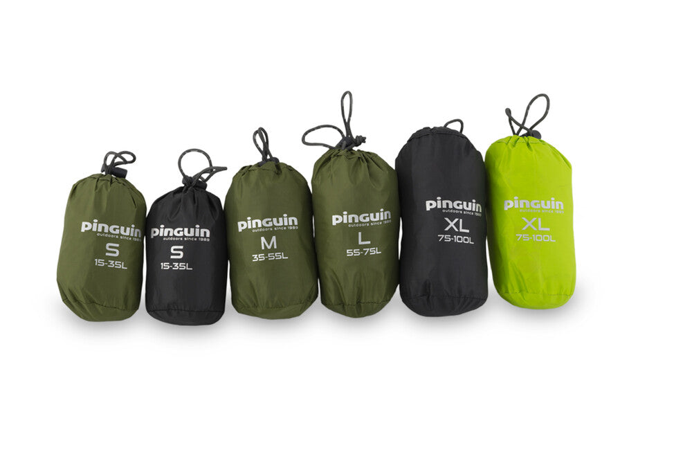 Pinguin Raincover navlaka na ruksak, crna, 55-75L