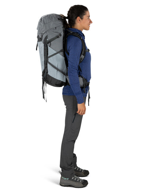 OSPREY TEMPEST PRO 40 turistički ruksak, silver lining