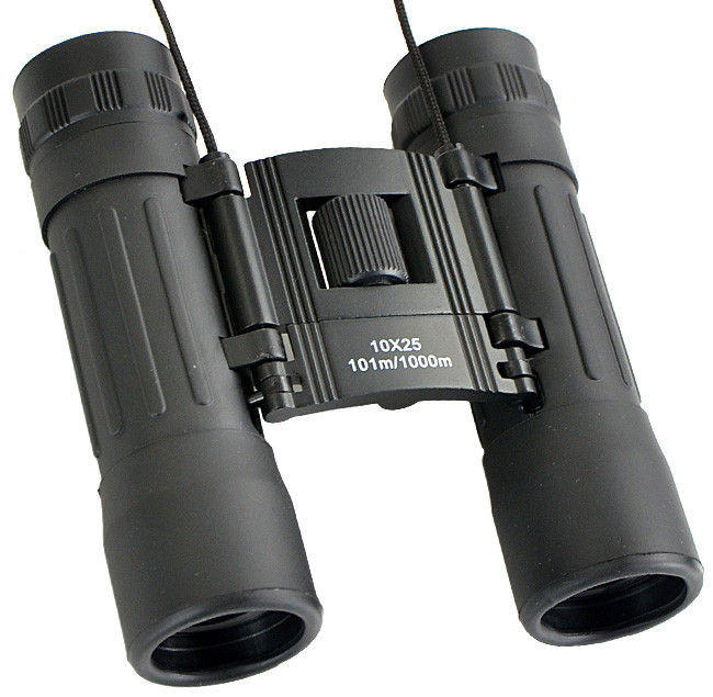 Mil-Tec sklapajući dalekozor 10x25, crni