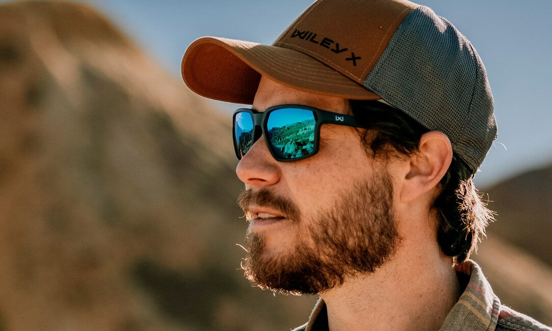 Wiley X Sierra sunčane naočale Captivate Polarized Blue mirror, matte black