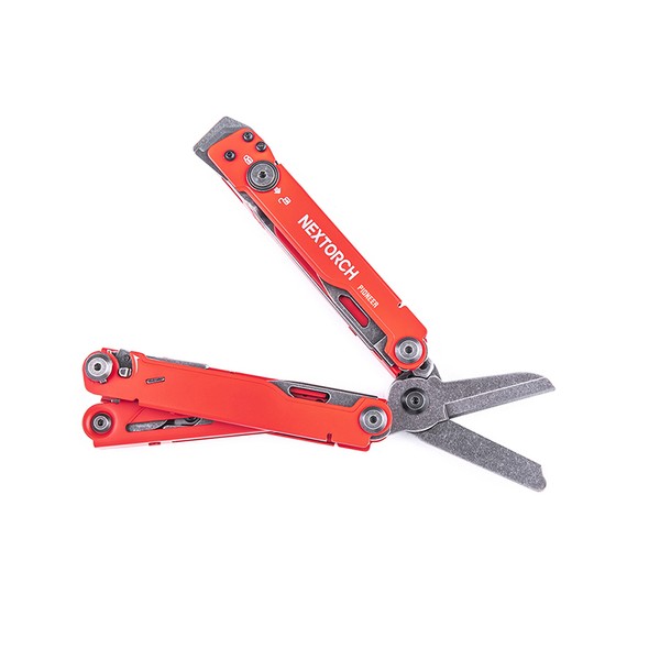 NexTorch® Pioneer MT20RE multifunkcionalni alat rescue edition, crveni