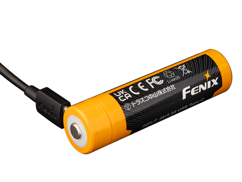 Fenix 18650 punjiva USB-C baterija 4000 mAh (Li-Ion)