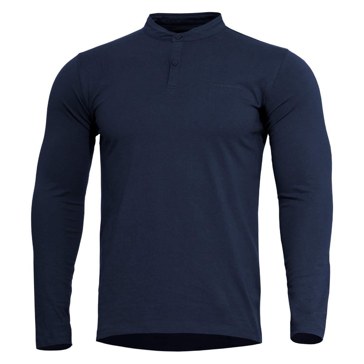 Pentagon Romeo 2.0 dugačka majica na gumbove, midnight blue