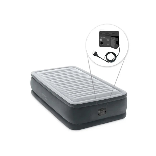 Intex Comfort-plush Elevated madrac na napuhavanje Twin