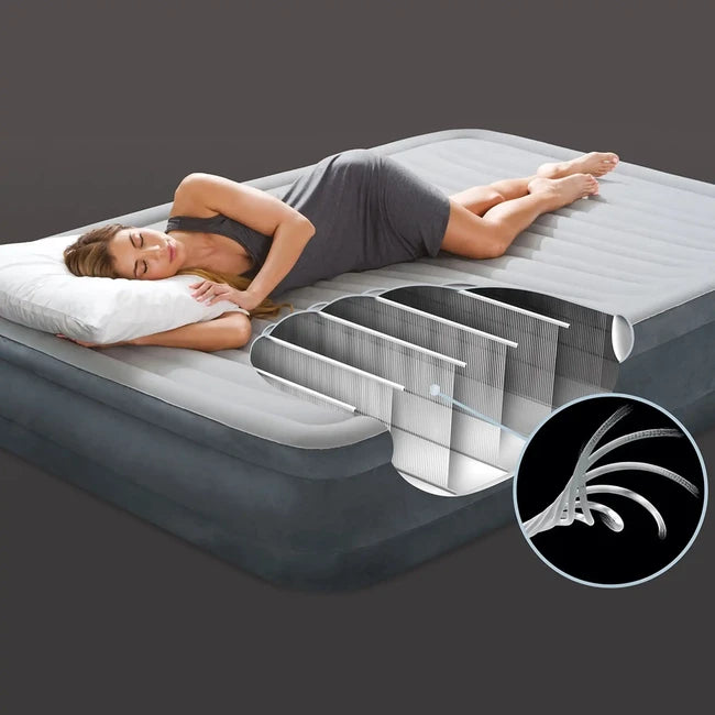 Intex Comfort-plush Elevated madrac na napuhavanje Twin