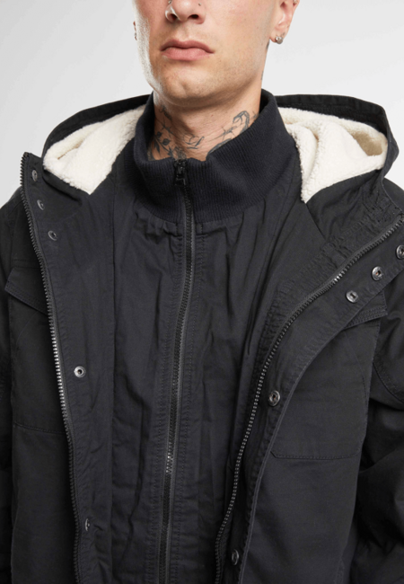 Brandit Meadow Jacket zimska muška jakna, crna