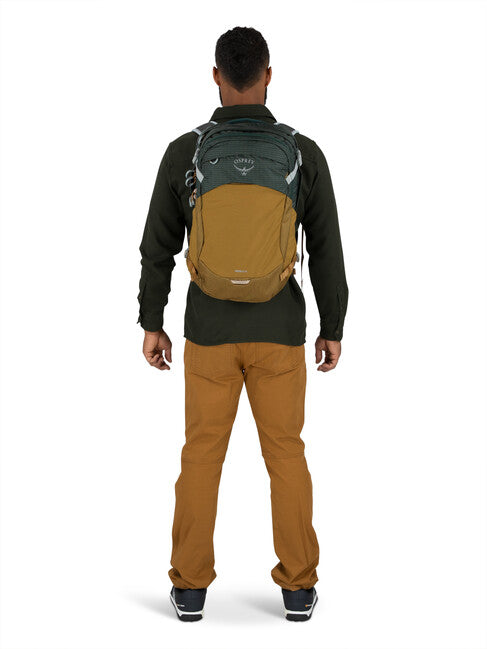 OSPREY NEBULA gradski ruksak, green tunnel/brindle brown